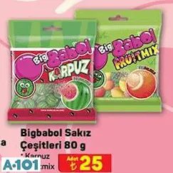 BİG BABOL SAKIZ ÇEŞİTLERİ 80 G